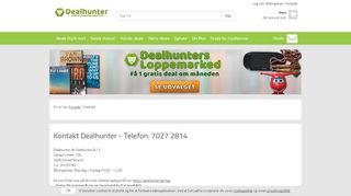 
                            8. Kontakt | Dealhunter