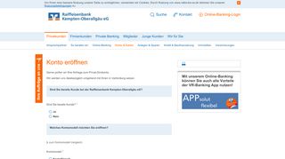
                            7. Kontakt-Formular Privat-Girokonto - Raiffeisenbank Kempten ...