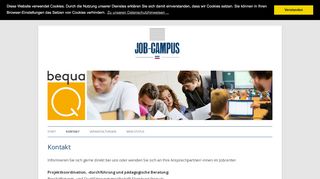 
                            2. Kontakt - Job-Campus