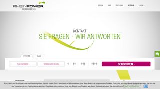 
                            3. Kontakt - RHEINPOWER. Ihr Energieversorger. …