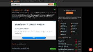 
                            9. Kontaktbox : Kostenlose Kontaktanzeigen - HypeStat