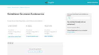 
                            8. Kontaktieren Sie unseren Kundenservice – Snapfish