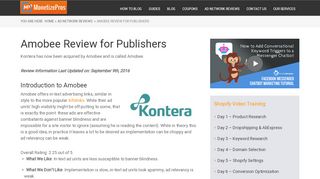 
                            2. Kontera Review for Publishers - MonetizePros