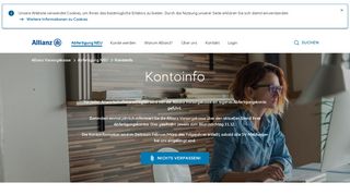 
                            2. Kontoinfo - Allianz Vorsorgekasse