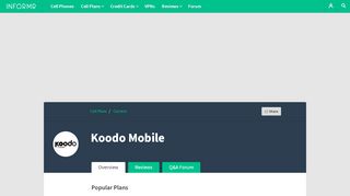 
                            8. Koodo Mobile Plans & Phones | Reviews, Customer Service ...