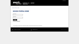 
                            11. Koodo Portal - KOODO PORTAL HOME