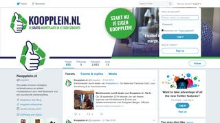 
                            8. Koopplein.nl (@Koopplein) | Twitter