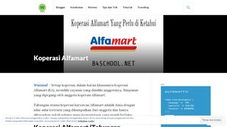 
                            7. Koperasi Alfamart - Wasimaf - WordPress.com