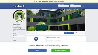 
                            6. Kopernikus-Gymnasium Wissen/Sieg - Reviews | Facebook