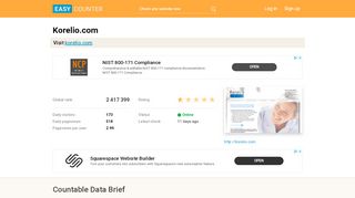 
                            1. Korelio.com: Korelio - Page d'Accueil - Accueil
