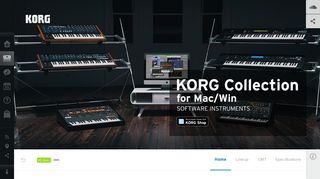 
                            2. KORG Collection for Mac/Win - SOFTWARE INSTRUMENTS | KORG ...