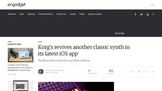 
                            9. Korg's revives another classic synth in its latest iOS app