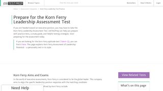 
                            8. Korn Ferry Leadership Test: Practice Tests, Study Guide, & More