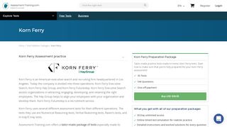 
                            5. Korn Ferry Test Preparation Package | Assessment-Training.com