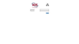 
                            1. KOS Internet Usage Login