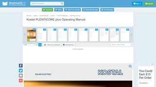 
                            6. KOSTAL PLENTICORE PLUS OPERATING MANUAL Pdf Download.