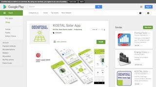 
                            3. KOSTAL Solar App - Apps on Google Play