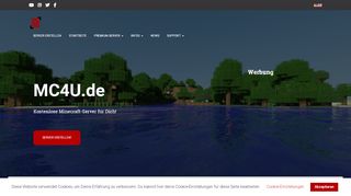 
                            1. Kostenlose Minecraft Server - MC4U.de