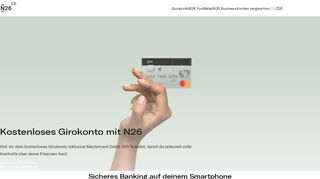 
                            5. Kostenloses Girokonto — N26 Deutschland