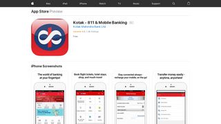 
                            7. ‎Kotak - 811 & Mobile Banking on the App Store