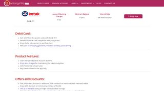 
                            4. Kotak 811 Savings Account | Apply Online