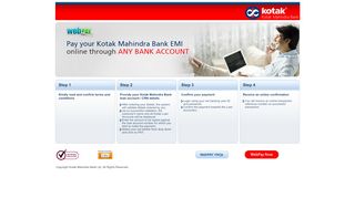 
                            6. Kotak Bank : Online EMI Payment - BillDesk