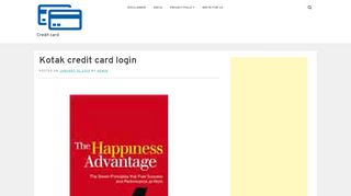 
                            5. Kotak credit card login - Credit card - …