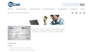 
                            5. Kotak ItzCash Prepaid Card