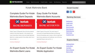 
                            10. Kotak Mahindra Bank Banking Services Guide | Net Banking ...