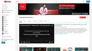 
                            6. Kotak Mahindra Bank - m.youtube.com