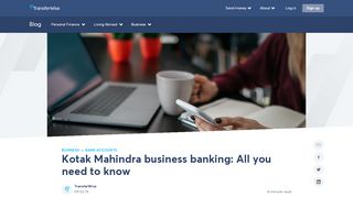 
                            3. Kotak Mahindra business banking: Account types, services ...