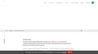 
                            9. Kotak Private Equity Fund - alternateassets.kotak.com