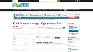 
                            8. Kotak Smart Advantage - Opportunities Fund: Latest Kotak ...