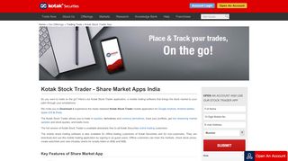 
                            3. Kotak Stock Trader - Share Market App in India | Kotak …