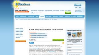 
                            7. Kotak trinity account Your 3 in 1 account - selfgrowth.com