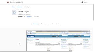
                            6. Kotnet Login - Chrome Web Store