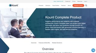 
                            6. Kount Complete Product for Digital Fraud Prevention | Kount