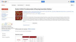 
                            9. Kozier & Erb's Fundamentals of Nursing Australian Edition