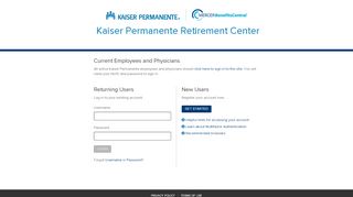 
                            2. KP Retirement Center - IBenefitCenter - mercerhrs.com