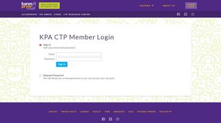 
                            7. KPA CTP Member Login - Karen Pryor Academy