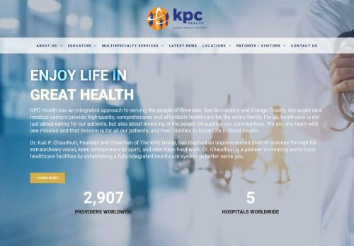 
                            4. KPC Health: Home