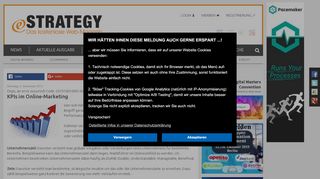 
                            5. KPIs im Online-Marketing - estrategy-magazin.de