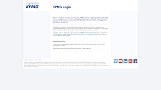 
                            6. KPMG Login