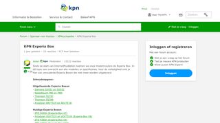 
                            3. KPN Experia Box | KPN Community