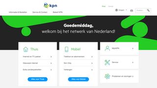 
                            4. KPN: Internet, televisie, vast bellen en mobiel met 4G netwerk