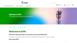 
                            2. KPN product information for English customers & expats | KPN