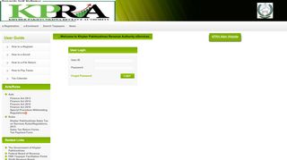 
                            1. KPRA - Taxpayer Facilitation Portal