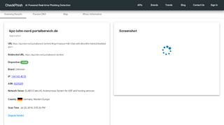 
                            4. kpz-lohn-nord.portalbereich.de | CheckPhish - check phishing ...