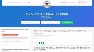 
                            5. KRA: Internship Program Opportunities (July to December ...