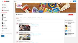 
                            8. Kraft Careers - YouTube